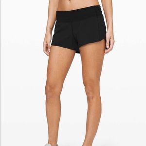 Lululemon Speed Up Shorts 2.5 Inch Black